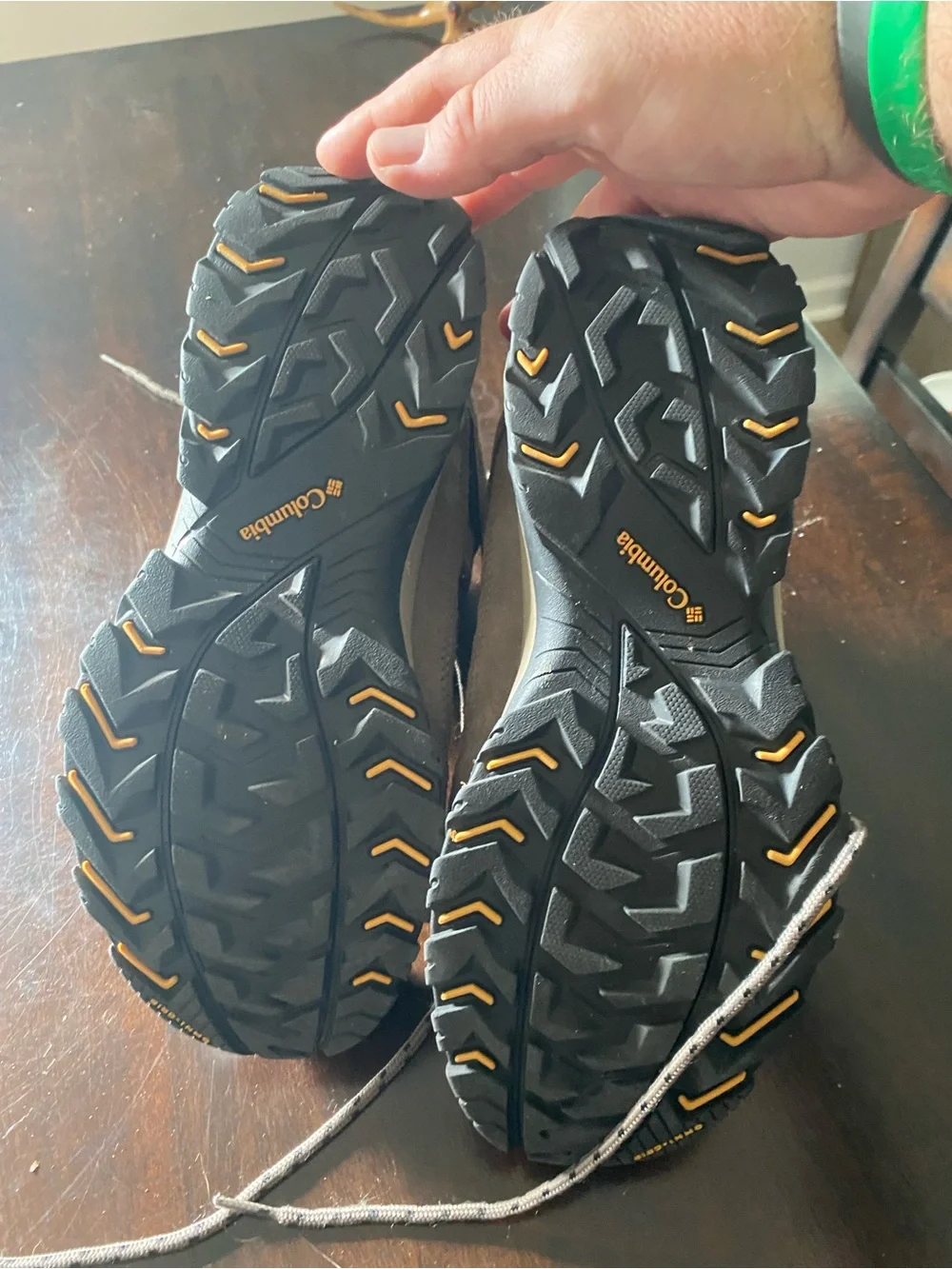 Columbia Brown and Black Men's Hiking Boots